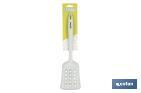 Paleta de cocina Ranurada Modelo Bach | Fabricada en Silicona y Nylon | Medida 34 cm - Cofan