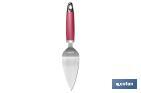 Cake server, Sena Model | Stainless steel with red ABS handle | Size: 27cm - Cofan