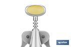 Sacacorchos Amarillo o Negro | Modelo Sena | Aleación de zinc | Medidas 17 x 6,2 x 4,2 cm - Cofan