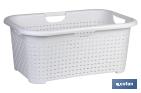 Multipupose polypropylene storage baskets | Several Colours | Size: 59 x 38 x 26cm - Cofan