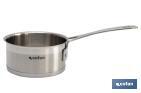 Stainless-steel saucepan | Capacity: 1 litre | Lid not included | Cadenza Model - Cofan