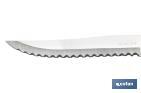Wood handle knives | Pack of 6 pieces | Blade of 10cm - Cofan