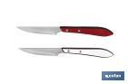 Pack of 3 knives | Blade of 10cm | Available in 2 colours - Cofan