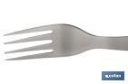 Pack of 3 table or steak forks | Forks with 4 tines | Available in 2 colours - Cofan