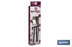 Pack of 3 table or steak forks | Forks with 4 tines | Available in 2 colours - Cofan