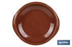 Heat-resistant terracotta round dish | Available in different sizes | Cook recipes on a slow burn - Cofan