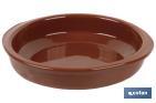 Casseruola di terracotta refrattaria | Varie misure | Per ricette a fuoco basso - Cofan