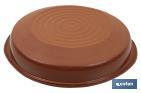 Heat-resistant terracotta round dish | Available in different sizes | Cook recipes on a slow burn - Cofan