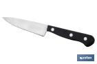 UTILITY KNIFE | SAFFRON MODEL | BLADE SIZE: 10.5CM | STAINLESS-STEEL BLADE | POLYOXYMETHYLENE HANDLE | BLACK