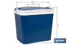 Nevera rígida | Color: azul | Material: polipropileno | Disponible en diferentes medidas y capacidades - Cofan
