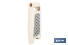 Rallador de cocina plegable con doble lado: fino y grueso | Base antideslizante | Colores aleatorios - Cofan