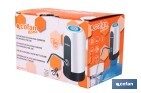 Dispensador de agua eléctrico | Grifo portátil para garrafas de agua | Adaptador universal incluido | Batería recargable de 1200 mAh con conexión USB-C - Cofan