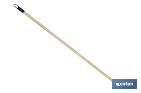 PALO DE MADERA CON ROSCA Ø 2.2 CM | MEDIDA LONGITUD 1.20 M | PARA EL CEPILLO COFAN 09301122