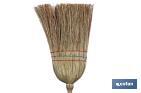 National Three Tie Millet Broom - Cofan