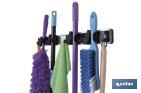 MOP AND BROOM HOLDER
