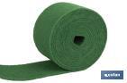 Green scrub pad roll - Cofan