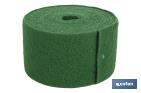 Green scrub pad roll - Cofan