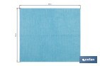 Pack de 4 bayetas de microfibra antibacterianas | Alta calidad y versatilidad | Máxima absorción | Medidas: 38 x 35 cm - Cofan