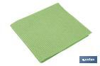 Pack de 4 bayetas de microfibra antibacterianas | Alta calidad y versatilidad | Máxima absorción | Medidas: 38 x 35 cm - Cofan