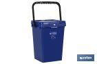 BLUE RUBBISH BIN FOR PAPER & CARDBOARD