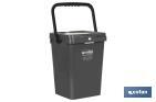 Grey Rubbish Bin for Waste - Cofan