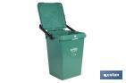 Green Rubbish Bin for Glass - Cofan