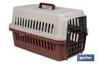 CAISSE DE TRANSPORT POUR ANIMAUX DE COMPAGNIE | DIMENSIONS : 58 X 37 X 35 CM