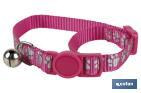 CAT COLLAR WITH BELL | SIZE: 1 X 32CM | AVAILABLE IN DIFFERENT COLOURS TO CHOOSE FROM