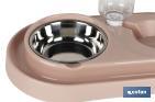 Food and water dispenser | Pet accessories | Nude Colour - Cofan