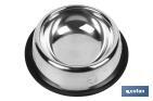 Food and water bowl for pets | Stainless steel | Available in several sizes - Cofan