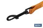 Reflective dog training leash | Available in different sizes | Orange - Cofan