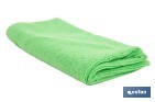 Microtex Cleaning cloth | Size: 40 x 40cm | Blue | Reusable cloth | Highly absorbent cleaning cloth - Cofan