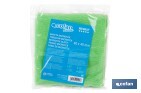 Microtex Cleaning cloth | Size: 40 x 40cm | Blue | Reusable cloth | Highly absorbent cleaning cloth - Cofan