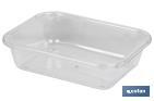 Multi-purpose tray | Albahaca Model | Several sizes | Transparent material | Multi-purpose organiser - Cofan