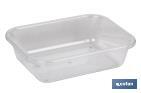 Multi-purpose tray | Albahaca Model | Several sizes | Transparent material | Multi-purpose organiser - Cofan