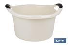 ROUND WASHING-UP BOWL | WITH HANDLES | 15L CAPACITY | MULTI-PURPOSE AND VERSATILE