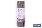 Bolsas de basura perfumadas con autocierre | Rollo de 15 bolsas de basura | Adecuadas para cubos de basura de 30 y 50 litros - Cofan
