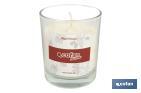 Scented candle | Vegetable wax | Aroma of red fruits | Cotton wick - Cofan