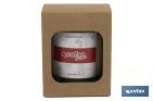 Scented candle | Vegetable wax | Aroma of red fruits | Cotton wick - Cofan