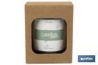 Scented candle | Vegetable wax | Aroma of cedar | Cotton wick - Cofan
