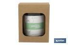 Scented candle | Vegetable wax | Aroma of bamboo | Cotton wick - Cofan