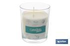 SCENTED CANDLE | VEGETABLE WAX | AROMA OF OCEAN | COTTON WICK