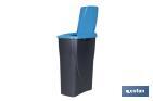 Blue recycling bin | Suitable for recycling paper and cardboard | Available in three different capacities and sizes - Cofan