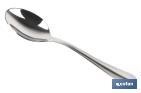 Coffee spoon | Bolonia Model | 18/00 Stainless steel | Available in pack or blister pack - Cofan