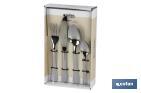 Stainless-steel cutlery set | Bolonia Model | Set of 24 pcs. | C-18/00 | High-quality & Design box included - Cofan