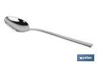 Coffee spoon | Bari Model | 18/10 Stainless steel | Available in pack or blister - Cofan