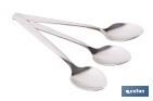 Colher de chá | Modelo Bari I Fabricado em Aço inox 18/10 I Blíster de 3 unidades ou Pack - Cofan