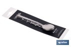 Colher de chá | Modelo Bari I Fabricado em Aço inox 18/10 I Blíster de 3 unidades ou Pack - Cofan