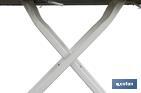 Tívoli ironing board | Size: 125 x 41cm | Black - Cofan