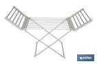 Electric extensible clothes airer 220W, Sahara Model - Cofan